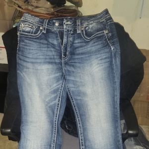 Miss Me Jeans Size 32 Curvy Boot Cut